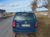 Gebraucht VW Touran Conceptline 140 PS (102 kW) 2009 Blau Van / Kleinbus