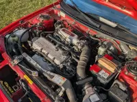 Gebraucht Mazda 323F 88 PS (64 kW) 1990 Rot Kleinwagen