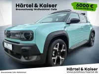 Neu Renault 4 E-Tech Komfort 11 kW (15 PS) 2025 Hautsdefrance grün mit schwarzem dach (grün) SUV