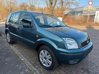 Gebraucht Ford Fusion Trend 80 PS (58 kW) 2004 Neptungrün metallic Kleinwagen