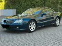 Gebraucht Mercedes SL500 306 PS (225 kW) 2002 Blau Cabrio
