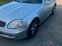 Gebraucht Mercedes SLK200 169 PS (124 kW) 2002 Silber Cabrio