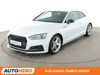 Używany Audi A5 S-Line 252 KM (185 kW) 2018 Biały Coupe