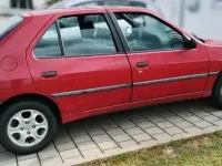 Gebraucht Peugeot 306 75 PS (55 kW) 1994 Rot Kleinwagen