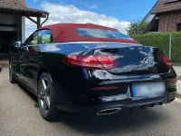 Gebraucht Mercedes C200 AMG line 184 PS (135 kW) 2016 Schwarz Cabrio