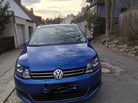 Gebraucht VW Sharan 150 PS (110 kW) 2019 Blau Van / Kleinbus