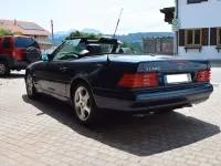 Gebraucht Mercedes SL500 306 PS (225 kW) 1998 Blau Cabrio