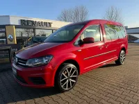 Gebraucht VW Caddy Maxi 150 PS (110 kW) 2019 Rot Van / Kleinbus