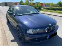 Gebraucht BMW 320 Cabriolet Basis 170 PS (125 kW) 2001 Blau Cabrio