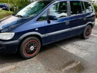 Gebraucht Opel Zafira 101 PS (74 kW) 2001 Blau Van / Kleinbus