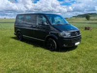 Gebraucht VW Multivan Highline 180 PS (132 kW) 2015 Schwarz Van / Kleinbus
