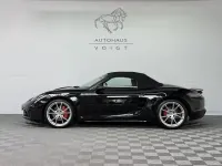 Gebraucht Porsche Boxster S 350 PS (257 kW) 2018 Tiefschwarzmetallic Cabrio