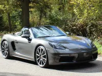 Gebraucht Porsche 718 Boxster Chrono 299 PS (219 kW) 2019 Achatgrau Cabrio