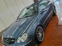 Gebraucht Mercedes CLK280 231 PS (169 kW) 2006 Blau Coupé