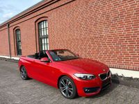 gebraucht BMW 225 d Cabrio Sport Line AHK Navi Prof.