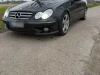 Gebraucht Mercedes CLK220 Elegance 150 PS (110 kW) 2007 Schwarz Coupé