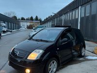 Gebraucht Citroën C2 60 PS (44 kW) 2005 Schwarz Kleinwagen
