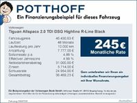 gebraucht VW Tiguan Allspace 2.0 TDI DSG Highline R-Line Black