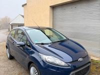 Gebraucht Ford Fiesta 82 PS (60 kW) 2009 Blau Kleinwagen