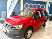 Gebraucht VW Caddy Trendline 102 PS (75 kW) 2017 Rot Van / Kleinbus