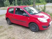 Gebraucht Renault Twingo Authentique 58 PS (42 kW) 2007 Rot Kleinwagen