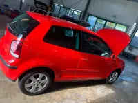 Gebraucht VW Polo 55 PS (40 kW) 2007 Rot Kleinwagen