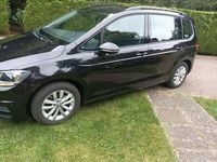 Gebraucht VW Touran 116 PS (85 kW) 2018 Schwarz Van / Kleinbus