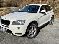 Gebraucht BMW X3 184 PS (135 kW) 2012 Weiß SUV