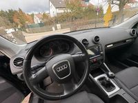 Gebraucht Audi A3 Sportback Attraction 125 PS (91 kW) 2007 Schwarz Kleinwagen