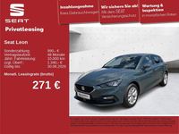 Neu Seat Leon 150 PS (110 kW) 2025 Blau Limousine
