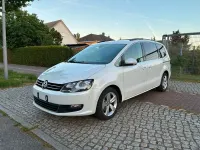 Gebraucht VW Sharan 177 PS (130 kW) 2014 Weiß Van / Kleinbus