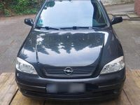 Gebraucht Opel Astra Elegance 101 PS (74 kW) 2001 Schwarz Kombi