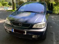Gebraucht Opel Zafira Elegance 125 PS (91 kW) 2002 Blau Van / Kleinbus