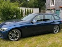 Gebraucht BMW 325 Sport Line 224 PS (164 kW) 2017 Blau Kombi