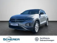 Gebraucht VW T-Roc Style 150 PS (110 kW) 2022 Pyritsilbermetallic / schwarz (metallic) SUV