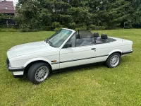 Gebraucht BMW 320 Cabriolet 1990 Weiß Cabrio