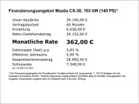 Neu Mazda CX-30 Exclusive-Line 140 PS (102 kW) 2026 Schwarz SUV