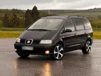 Gebraucht Seat Alhambra 131 PS (96 kW) 2004 Schwarz Van / Kleinbus