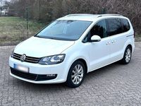 Gebraucht VW Sharan Allstar 150 PS (110 kW) 2016 Weiß Van / Kleinbus