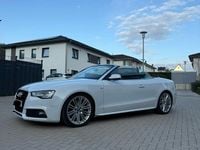 Gebraucht Audi A5 Cabriolet S-Line 245 PS (180 kW) 2012 Weiß Cabrio
