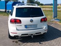 gebraucht VW Touareg 3.0 TDI 2 x R-Line TÜV Neu AHK Leder Navi Bi- Xenon