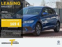 Gebraucht VW Polo Move 95 PS (69 kW) 2024 Blau Kleinwagen