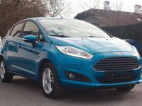 Gebraucht Ford Fiesta Titanium 80 PS (58 kW) 2014 Blau Kleinwagen