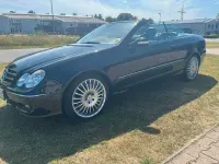 Gebraucht Mercedes CLK320 Avantgarde 224 PS (164 kW) 2006 Schwarz Cabrio