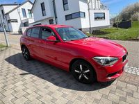 Gebraucht BMW 114 105 PS (77 kW) 2014 Rot Kleinwagen