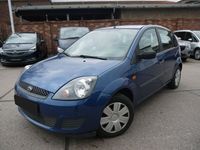 Gebraucht Ford Fiesta 69 PS (50 kW) 2008 Blau Kleinwagen