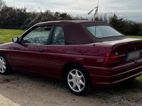 Gebraucht Ford Escort Cabriolet 105 PS (77 kW) 1991 Rot Cabrio