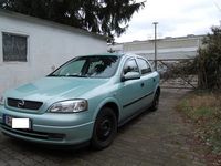 Gebraucht Opel Astra Selection 114 PS (83 kW) 2002 Grün metallic Limousine