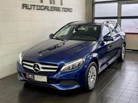 Gebraucht Mercedes C200 184 PS (135 kW) 2018 Blau Kombi
