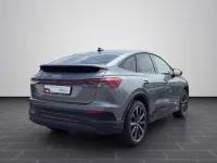 Gebraucht Audi Q4 Sportback e-tron Advanced Plus 150 kW (204 PS) 2023 Taifungrau metallic (metallic) SUV